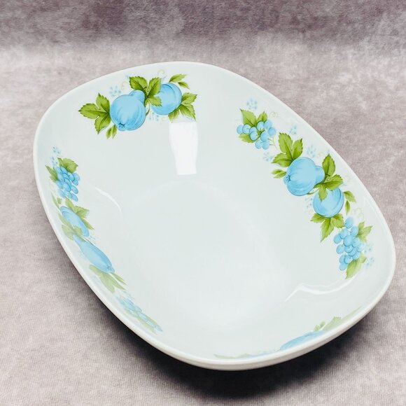 Noritake Cook N Serve Blue Orchard 10" Vegetable Bowl China 6695 - Picture 5 of 10